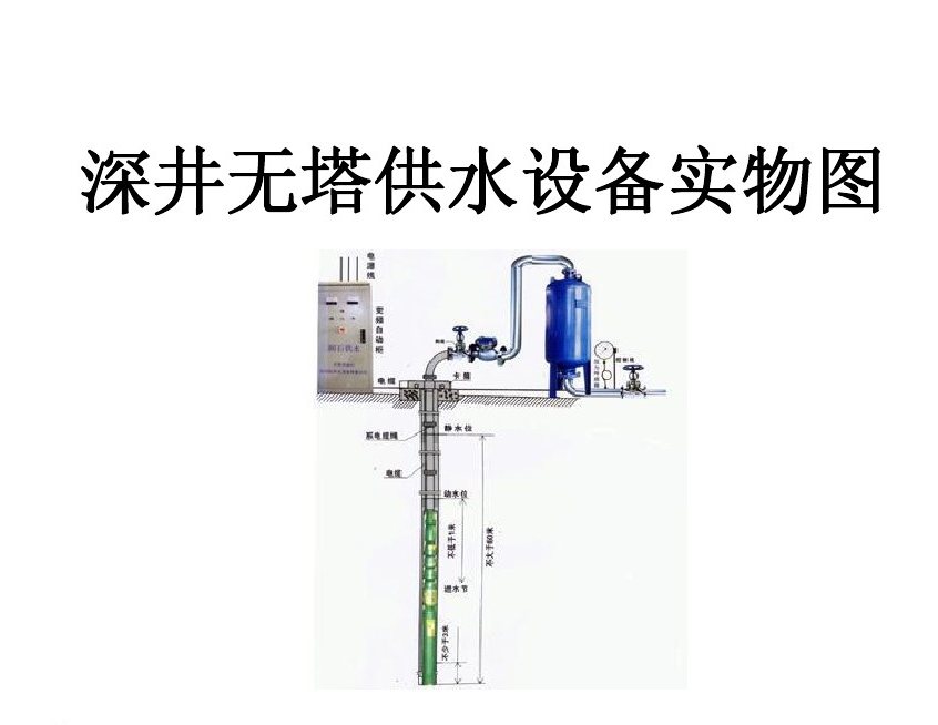 镇江润州区井泵无塔式供水设备